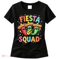Cinco De Mayo Fiesta Squad Chili Peppers Mexican Party Women's T-Shirt thumb 0