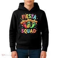 Cinco De Mayo Fiesta Squad Chili Peppers Mexican Party Kids Hoodie thumb 4