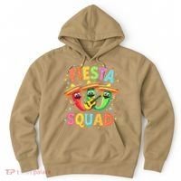 Cinco De Mayo Fiesta Squad Chili Peppers Mexican Party Hoodie thumb 0