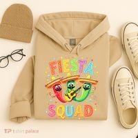 Cinco De Mayo Fiesta Squad Chili Peppers Mexican Party Hoodie thumb 4