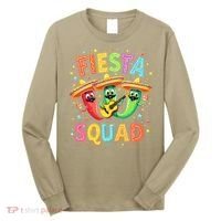 Cinco De Mayo Fiesta Squad Chili Peppers Mexican Party Long Sleeve Shirt thumb 0