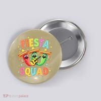 Cinco De Mayo Fiesta Squad Chili Peppers Mexican Party Button thumb 0