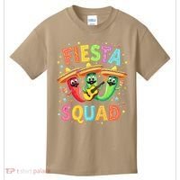 Cinco De Mayo Fiesta Squad Chili Peppers Mexican Party Kids T-Shirt thumb 0