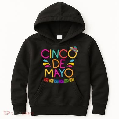 Cinco De Mayo Fiesta Kids Hoodie