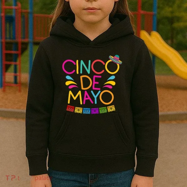 Cinco De Mayo Fiesta Kids Hoodie