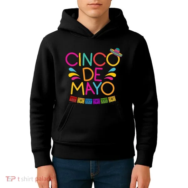Cinco De Mayo Fiesta Kids Hoodie