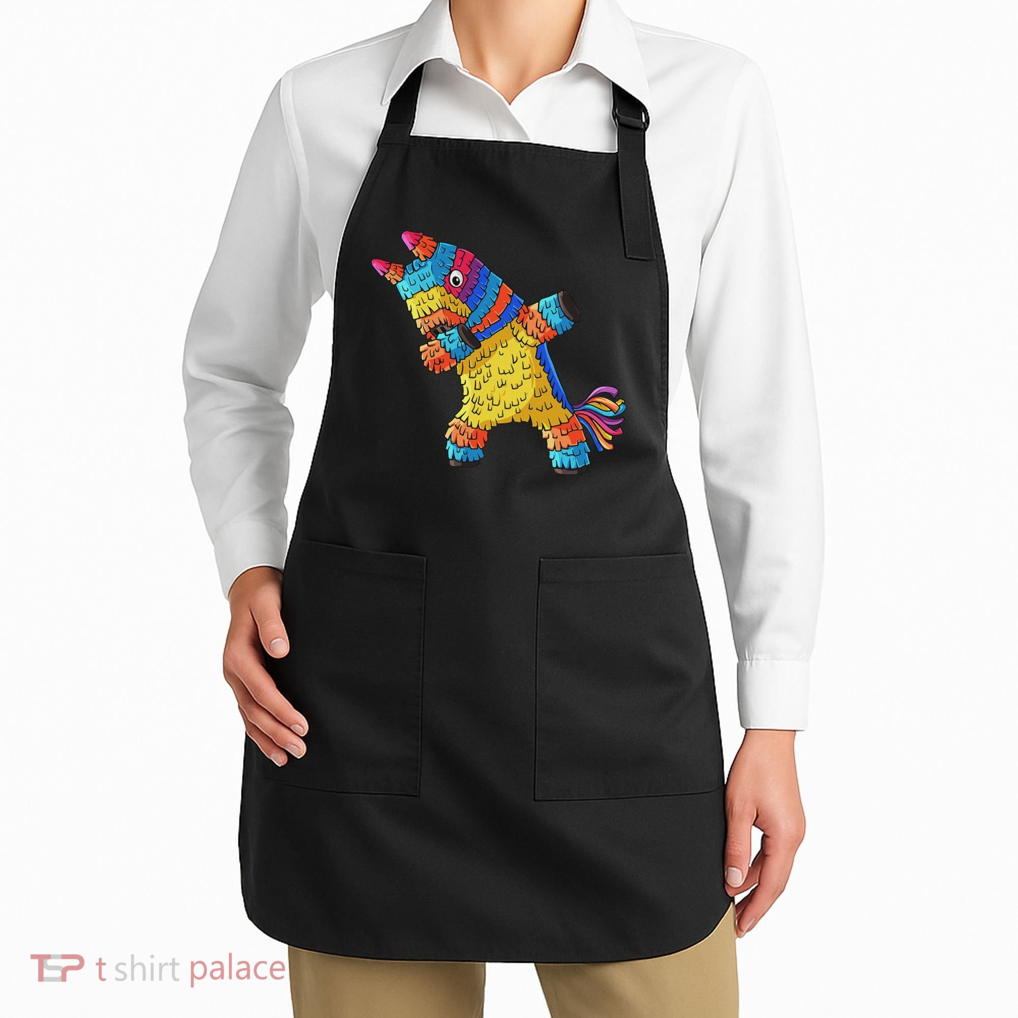 Cinco De Mayo Dabbing Donkey Pinata Funny Mexican Dab Apron