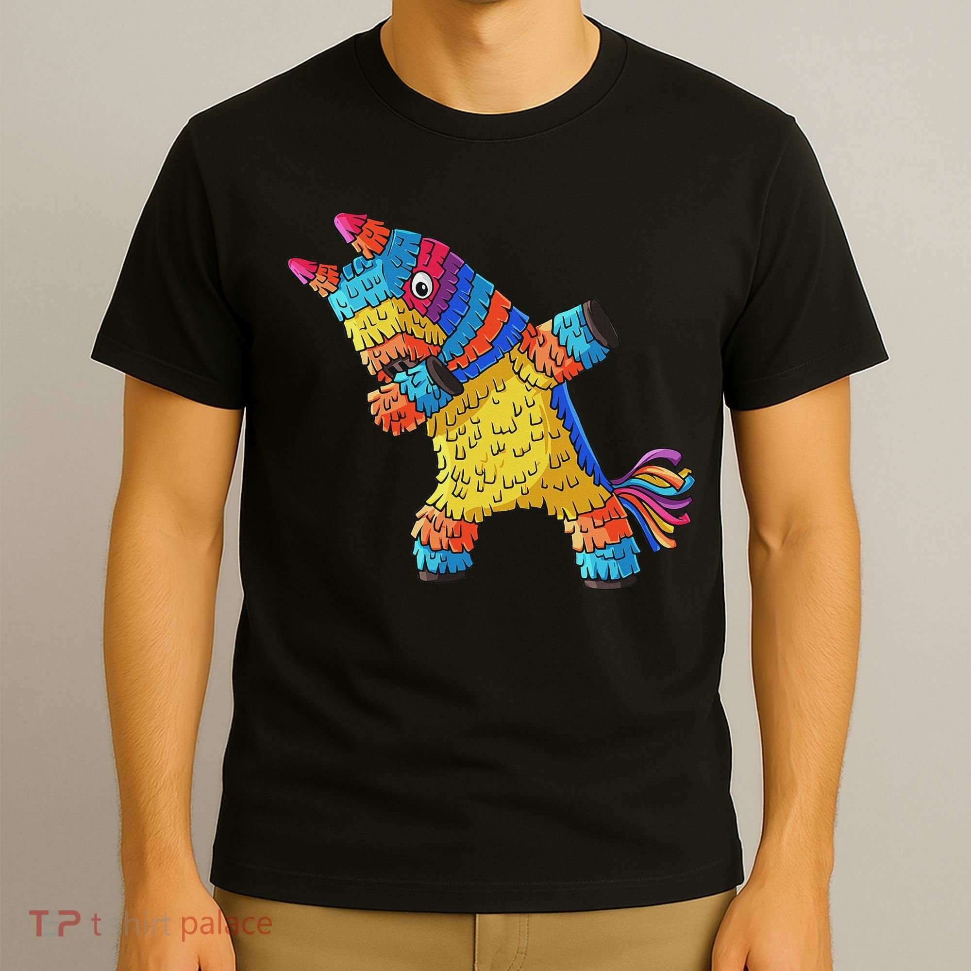 Cinco De Mayo Dabbing Donkey Pinata Funny Mexican Dab T-Shirt