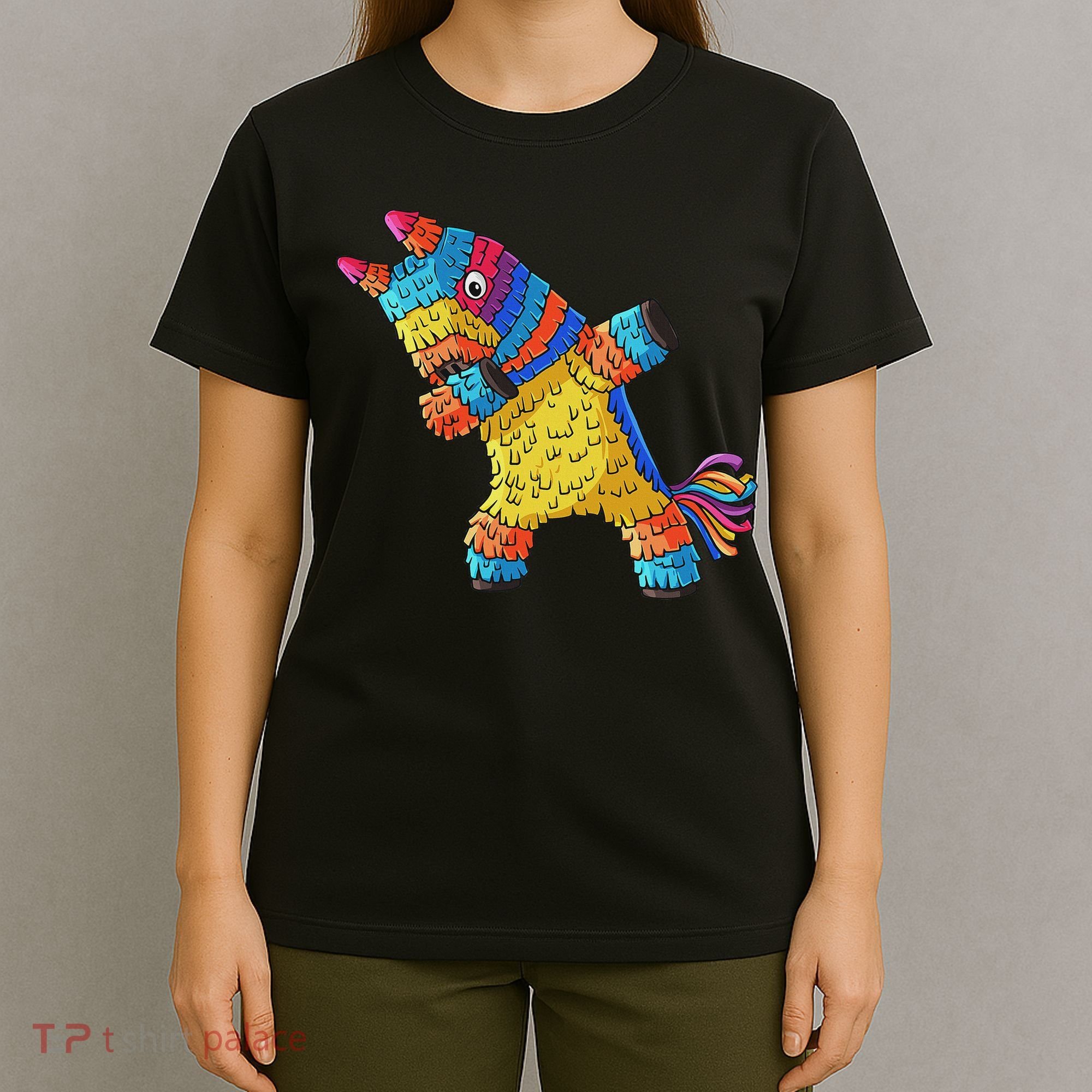 Cinco De Mayo Dabbing Donkey Pinata Funny Mexican Dab T-Shirt