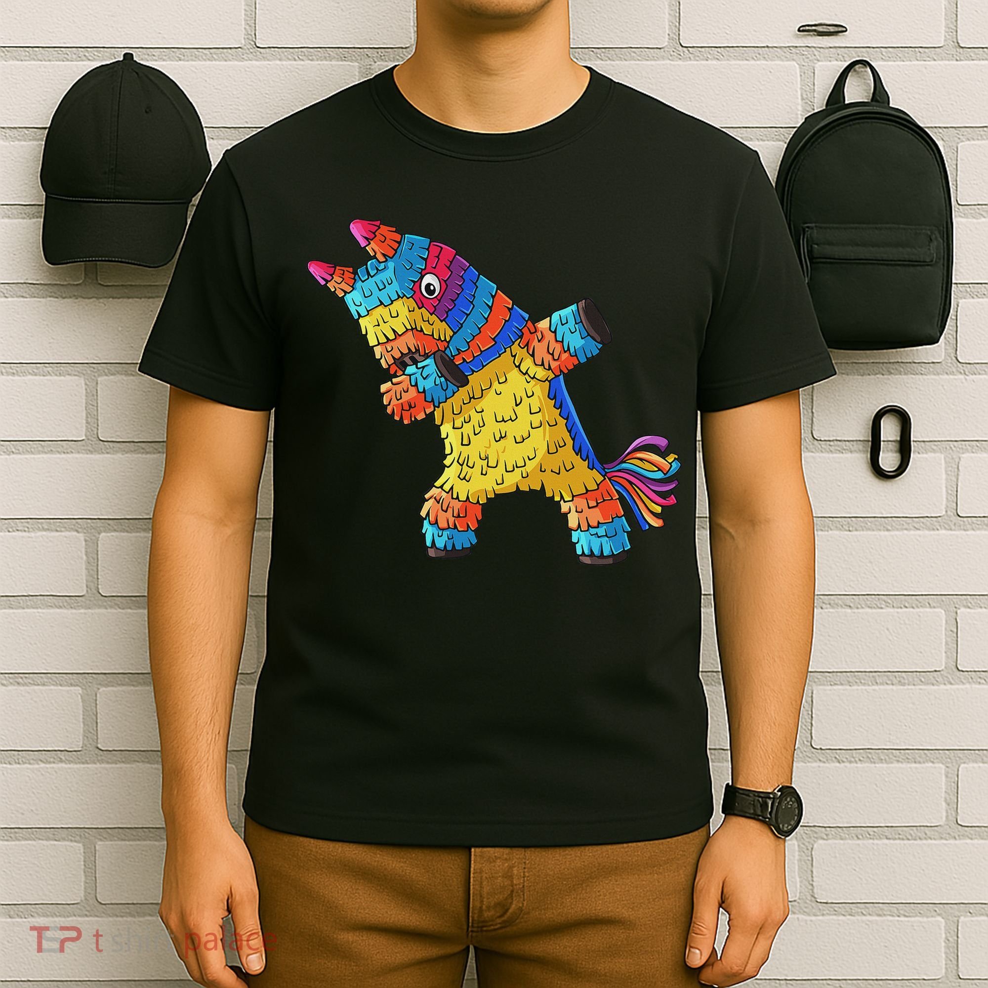 Cinco De Mayo Dabbing Donkey Pinata Funny Mexican Dab T-Shirt