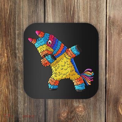 Cinco De Mayo Dabbing Donkey Pinata Funny Mexican Dab Coaster