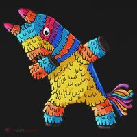 Cinco De Mayo Dabbing Donkey Pinata Funny Mexican Dab Coaster thumb 2