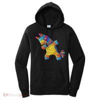 Cinco De Mayo Dabbing Donkey Pinata Funny Mexican Dab Women's Hoodie thumb 0