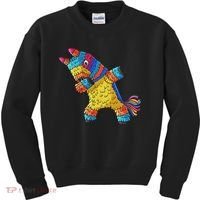 Cinco De Mayo Dabbing Donkey Pinata Funny Mexican Dab Kids Sweatshirt thumb 0