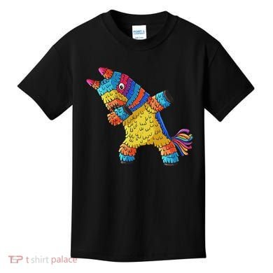 Cinco De Mayo Dabbing Donkey Pinata Funny Mexican Dab Kids T-Shirt