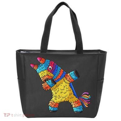 Cinco De Mayo Dabbing Donkey Pinata Funny Mexican Dab Tote Bag