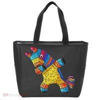 Cinco De Mayo Dabbing Donkey Pinata Funny Mexican Dab Tote Bag thumb 0