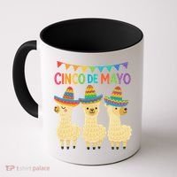 Cinco De Mayo Llama Fiesta Ultimate May 5th Party Vibe Coffee Mug thumb 0