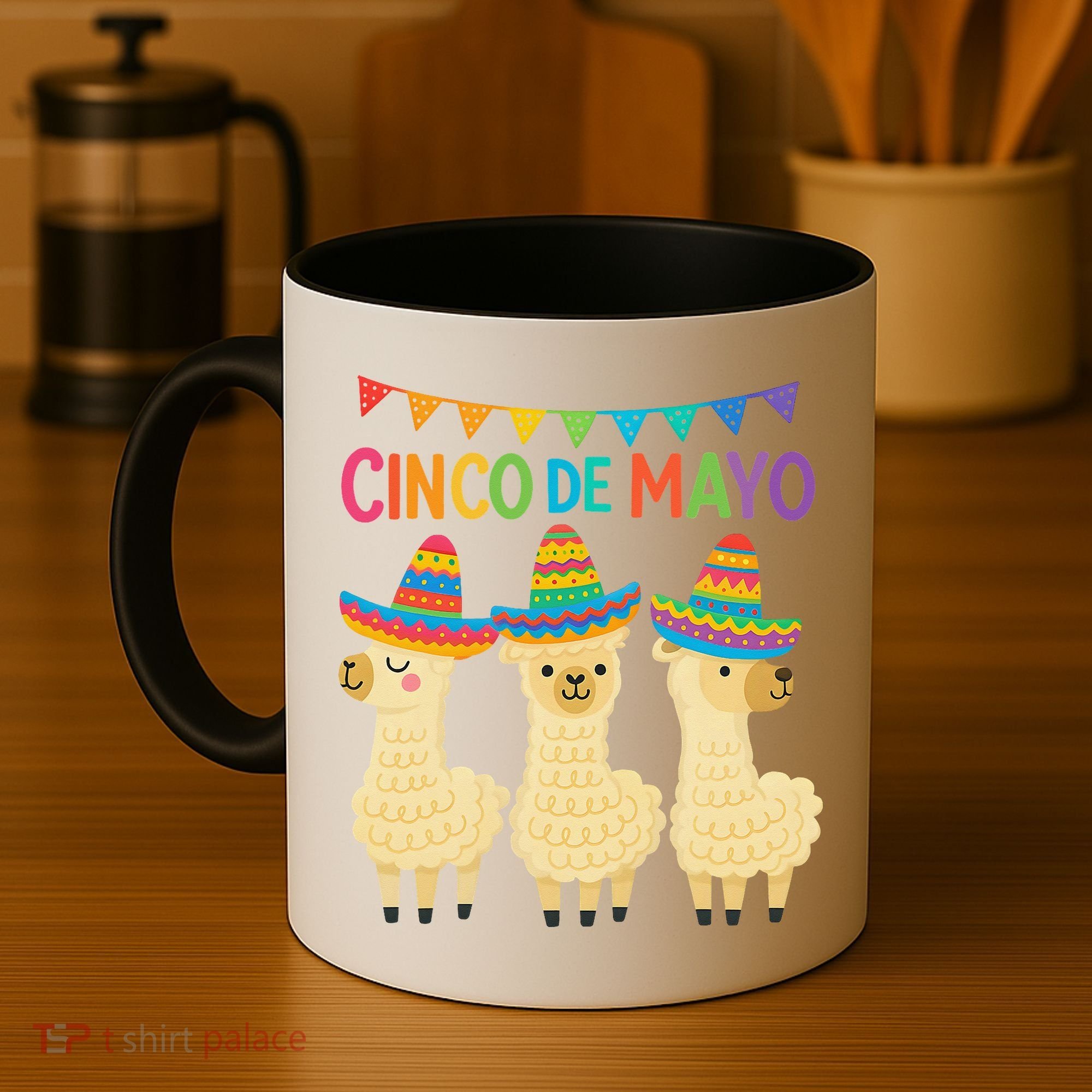 Cinco De Mayo Llama Fiesta Ultimate May 5th Party Vibe Coffee Mug