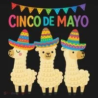 Cinco De Mayo Llama Fiesta Ultimate May 5th Party Vibe Ornament thumb 1