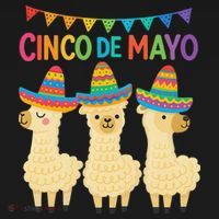 Cinco De Mayo Llama Fiesta Ultimate May 5th Party Vibe Women's Tank Top thumb 5