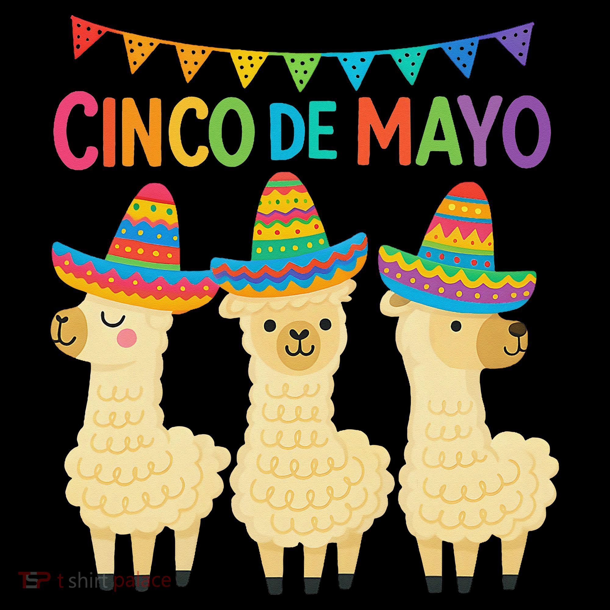 Cinco De Mayo Llama Fiesta Ultimate May 5th Party Vibe Women's Tank Top