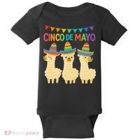 Cinco De Mayo Llama Fiesta Ultimate May 5th Party Vibe Baby Bodysuit thumb 0