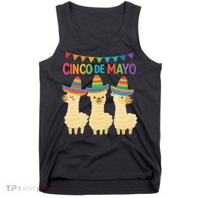 Cinco De Mayo Llama Fiesta Ultimate May 5th Party Vibe Tank Top