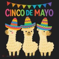 Cinco De Mayo Llama Fiesta Ultimate May 5th Party Vibe Golf Towel thumb 3