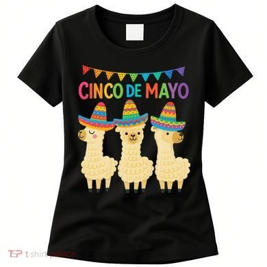 Cinco De Mayo Llama Fiesta Ultimate May 5th Party Vibe Women's T-Shirt