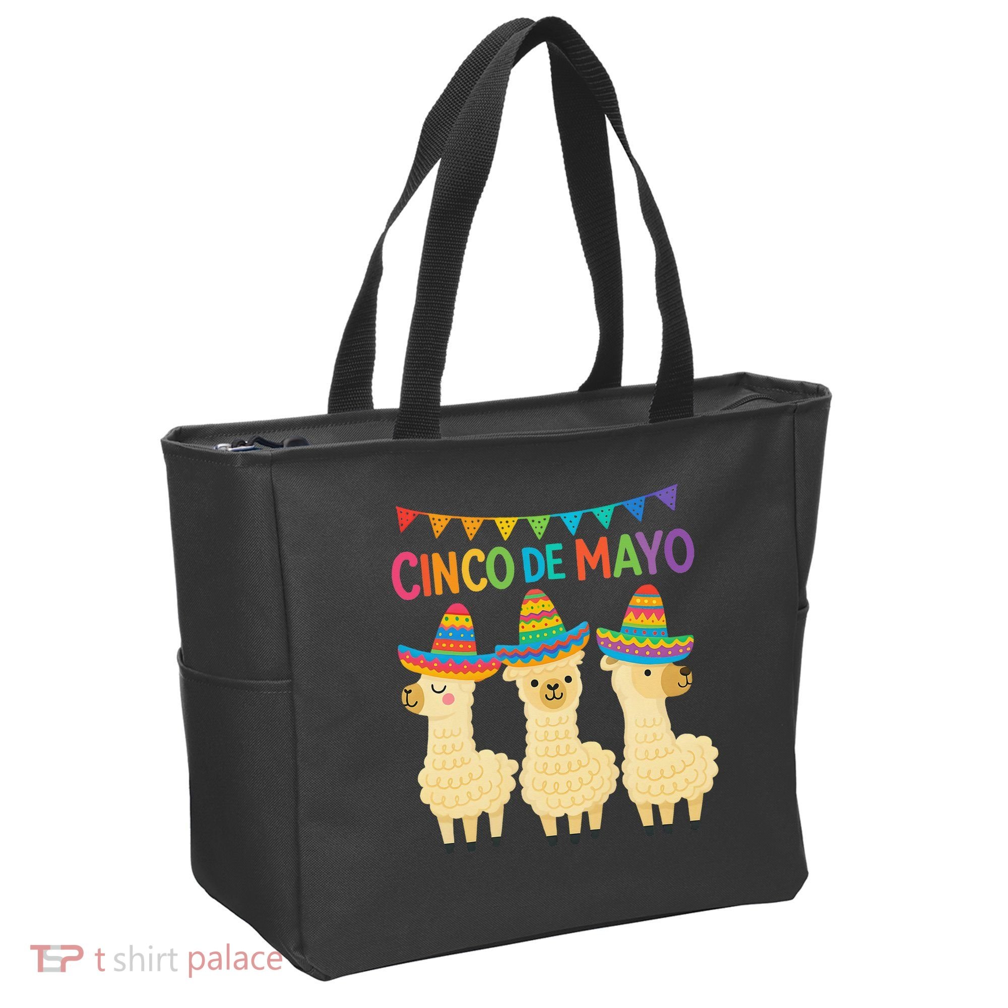 Cinco De Mayo Llama Fiesta Ultimate May 5th Party Vibe Tote Bag