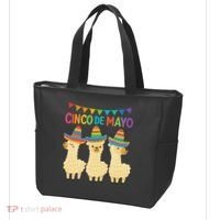Cinco De Mayo Llama Fiesta Ultimate May 5th Party Vibe Tote Bag thumb 3
