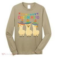 Cinco De Mayo Llama Fiesta Ultimate May 5th Party Vibe Long Sleeve Shirt thumb 0