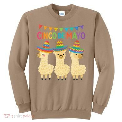 Cinco De Mayo Llama Fiesta Ultimate May 5th Party Vibe Sweatshirt