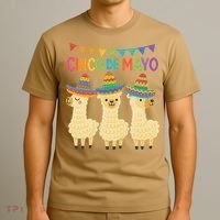 Cinco De Mayo Llama Fiesta Ultimate May 5th Party Vibe T-Shirt thumb 3