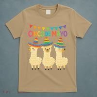 Cinco De Mayo Llama Fiesta Ultimate May 5th Party Vibe T-Shirt thumb 5