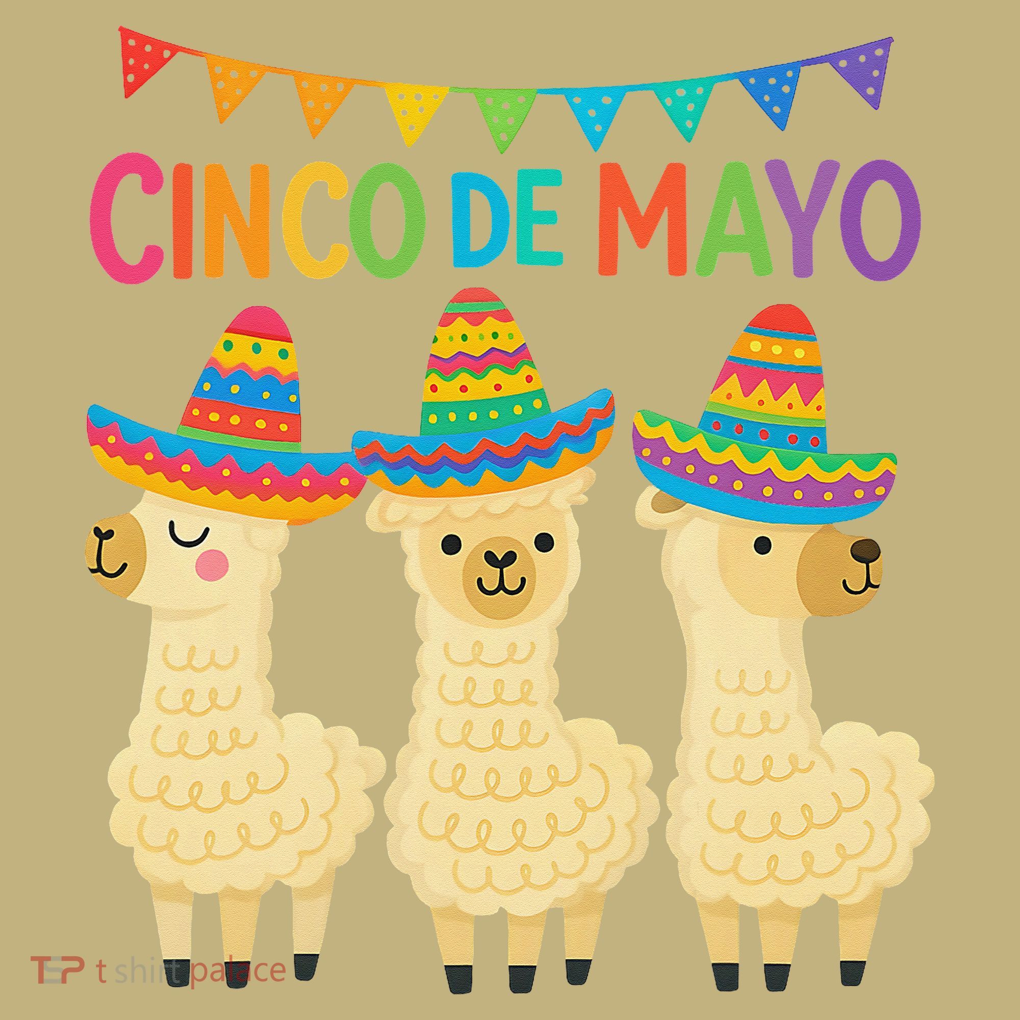 Cinco De Mayo Llama Fiesta Ultimate May 5th Party Vibe Mousepad