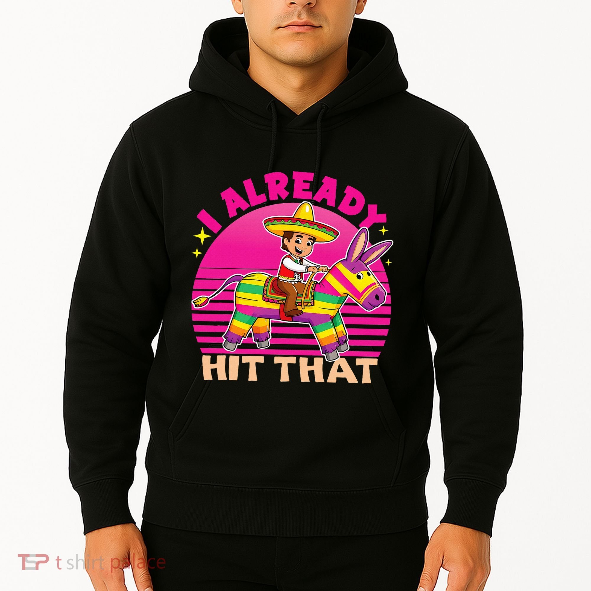Cinco De Mayo Costume I Already Hit That Pinata Hoodie