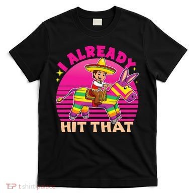 Cinco De Mayo Costume I Already Hit That Pinata T-Shirt