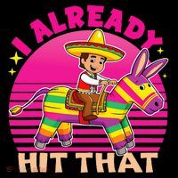 Cinco De Mayo Costume I Already Hit That Pinata Coaster thumb 2