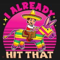 Cinco De Mayo Costume I Already Hit That Pinata Polo thumb 3