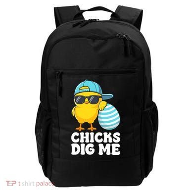 Chicks Dig Me Easter Happy Easter Funny Backpack