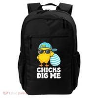 Chicks Dig Me Easter Happy Easter Funny Backpack thumb 0