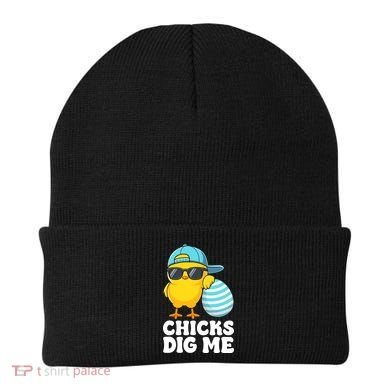Chicks Dig Me Easter Happy Easter Funny Beanie