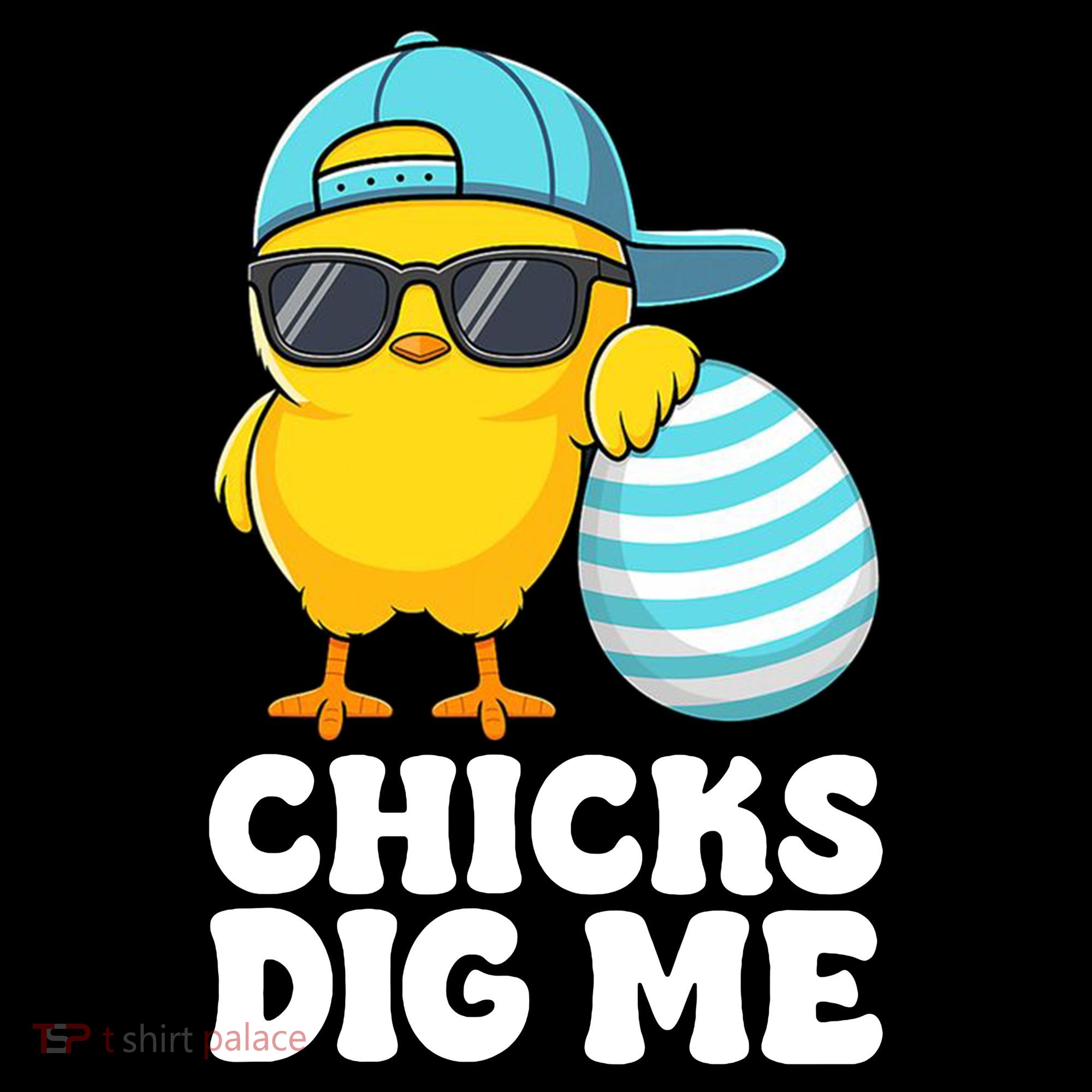 Chicks Dig Me Easter Happy Easter Funny Tank Top
