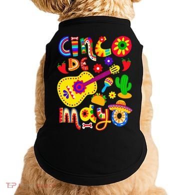 Cinco De Mayo Mexican Fiesta 5 De Mayo Doggie Tank
