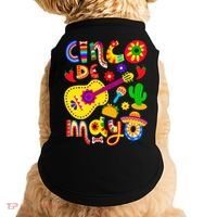 Cinco De Mayo Mexican Fiesta 5 De Mayo Doggie Tank thumb 0