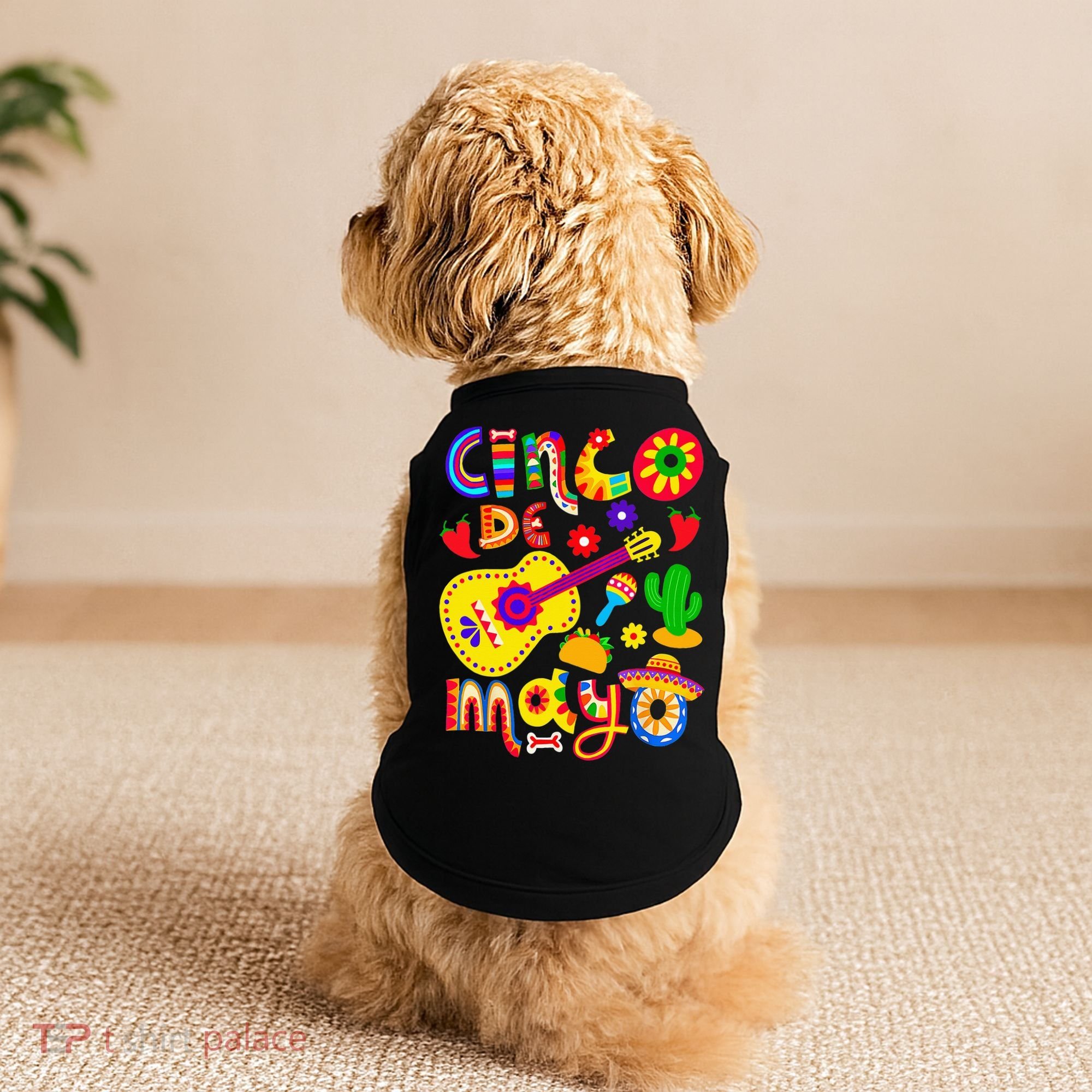 Cinco De Mayo Mexican Fiesta 5 De Mayo Doggie Tank