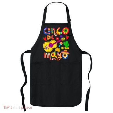 Cinco De Mayo Mexican Fiesta 5 De Mayo Apron