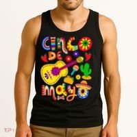 Cinco De Mayo Mexican Fiesta 5 De Mayo Tank Top thumb 3